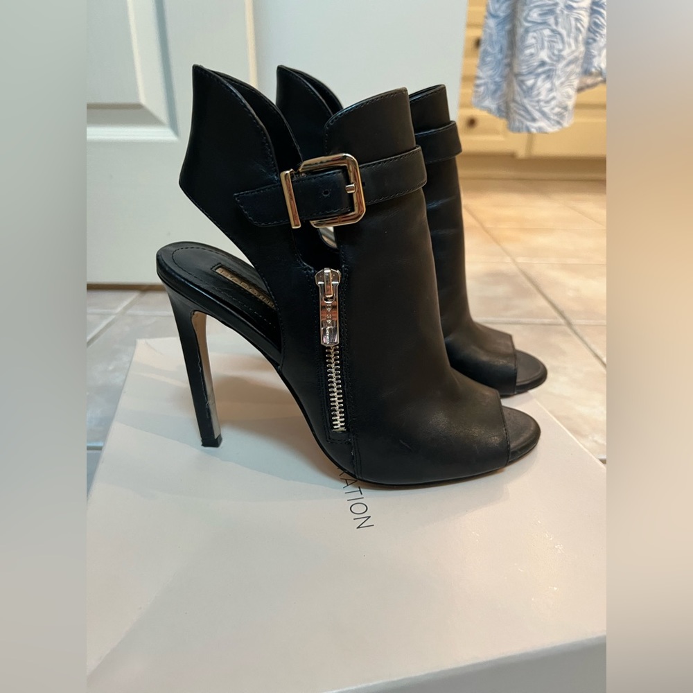 BCBG Black Heeled Boot